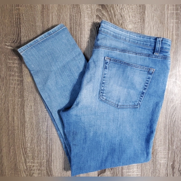 Eileen Fisher Denim - Eileen Fisher Women's Jeans Size 14 Light Wash Pre-owned